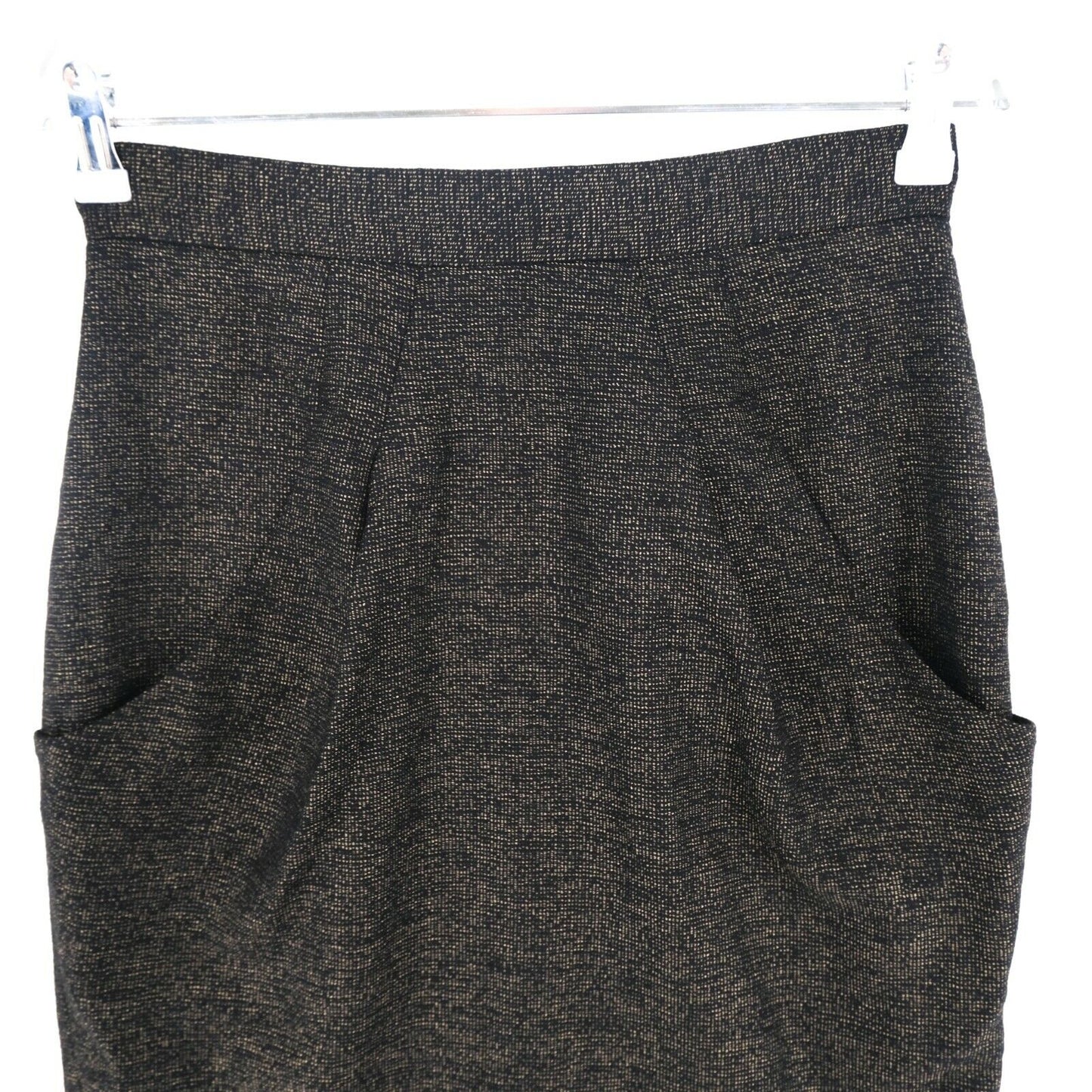 FRENCH CONNECTION Brown Pockets Skirt Size 10 - S