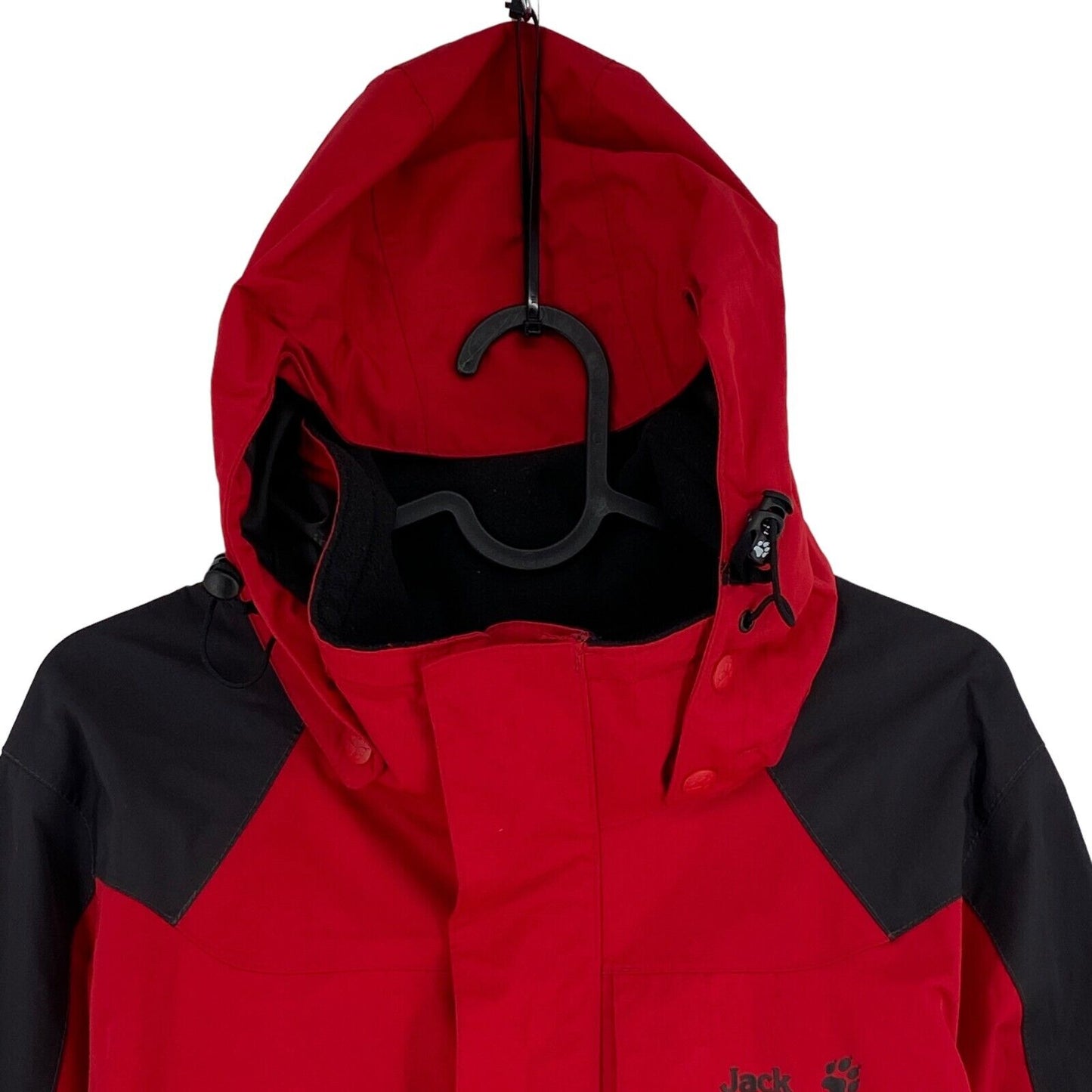 Jack Wolfskin Texapore 4x4 Red Hooded Jacket Coat Size S