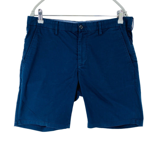 GANT Mens Dark Blue Slim Fit Chino Shorts Size W35