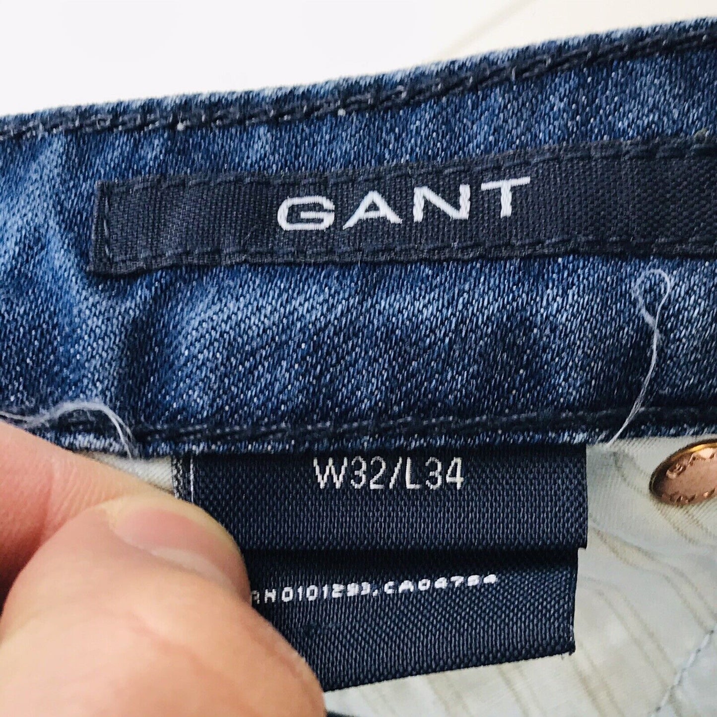 GANT Women Dark Blue Regular Bootcut Fit Jeans W32 L34