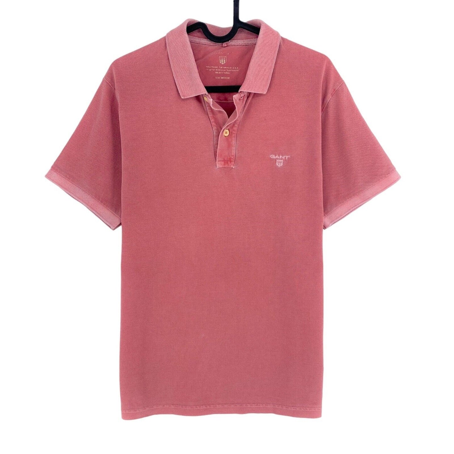 Polo GANT Pink Sun Faded Pique Rugger Taille M