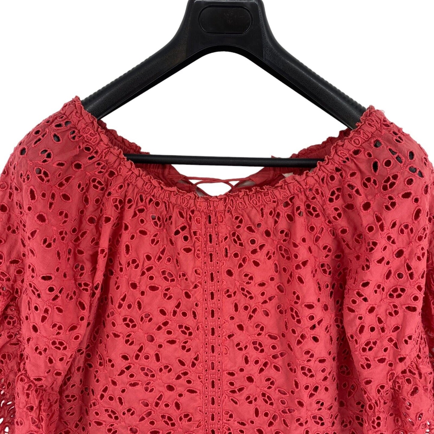 ODD MOLLY Women Dark Pink Wing Vibes Blouse Size 0 / XS