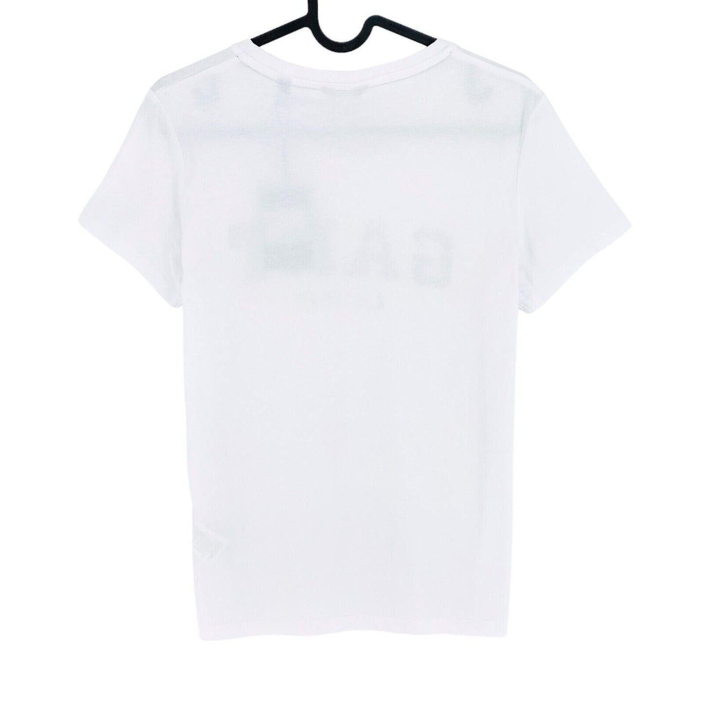 GANT White Logo Crew Neck T Shirt Size S