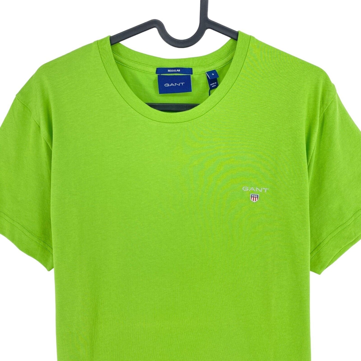 GANT Light Green Original Regular Crew Neck T-Shirt Size S