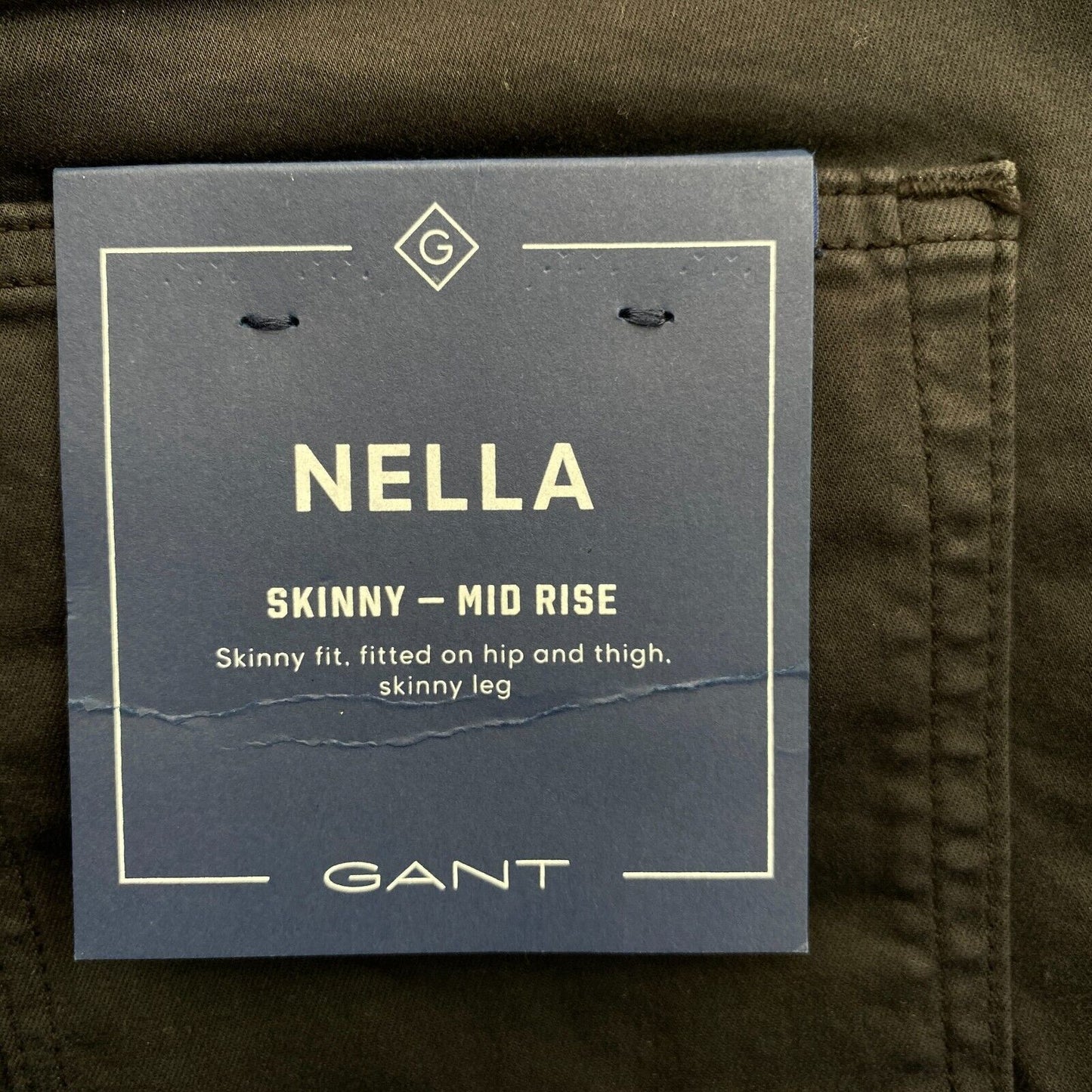 GANT NELLA Back Skinny Slim Fit Jeans Size M