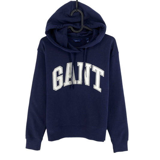 GANT Navy Blue Fall Hoodie Sweater Jumper Size XS