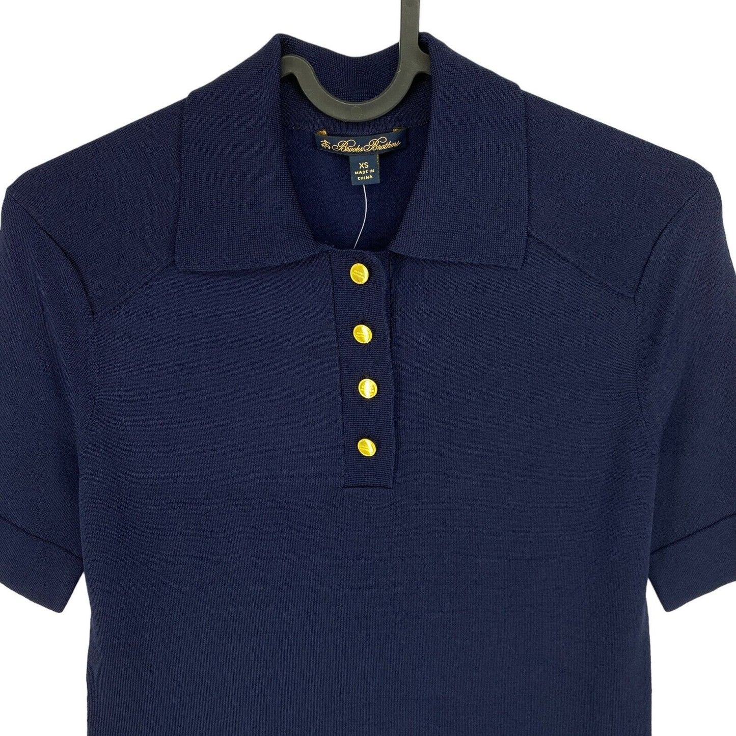 Brooks Brothers Poloshirt, Dunkelblau, Größe XS