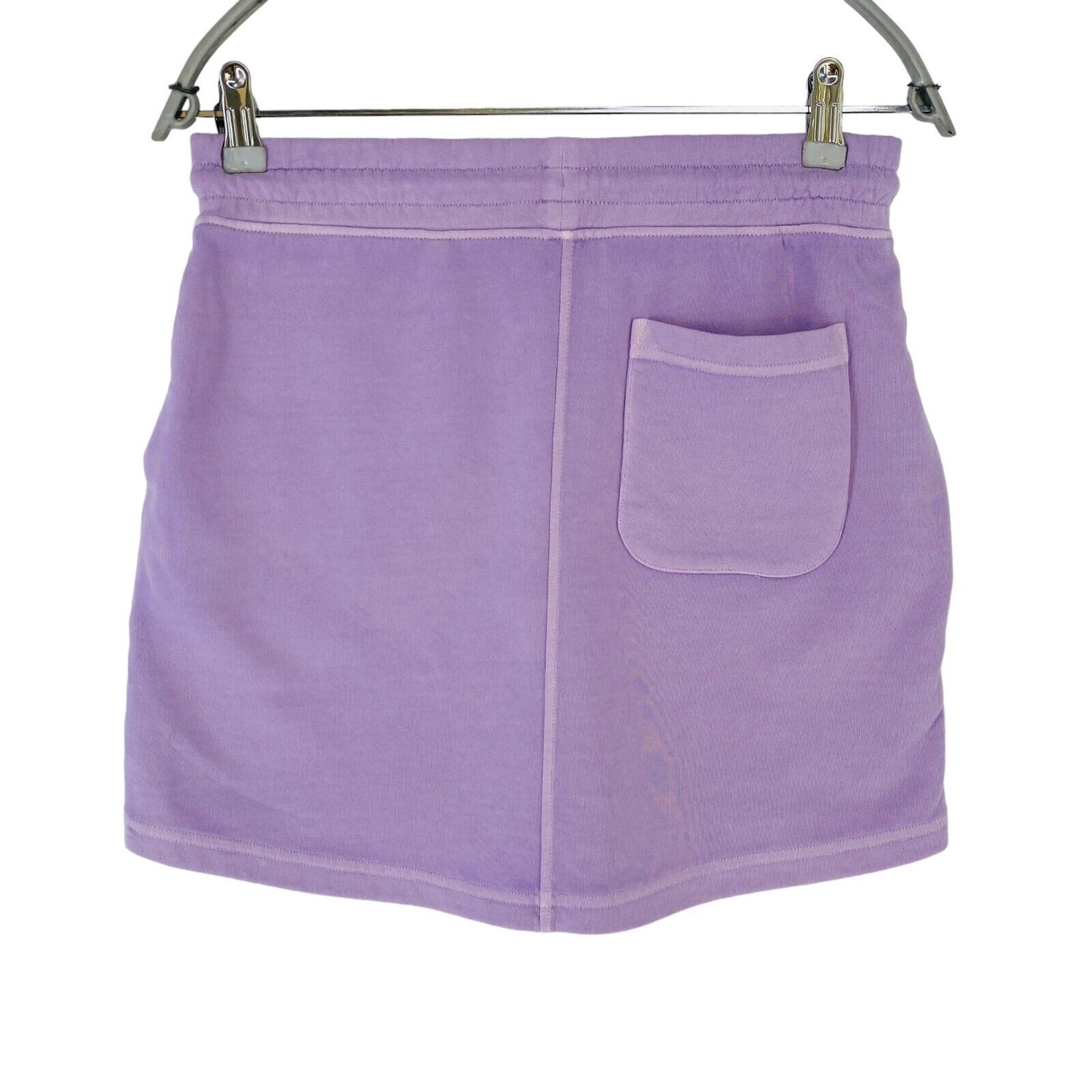 GANT Purple Regular Fit Elastic Waist Drawstrings Sunfaded Skirt Size XS