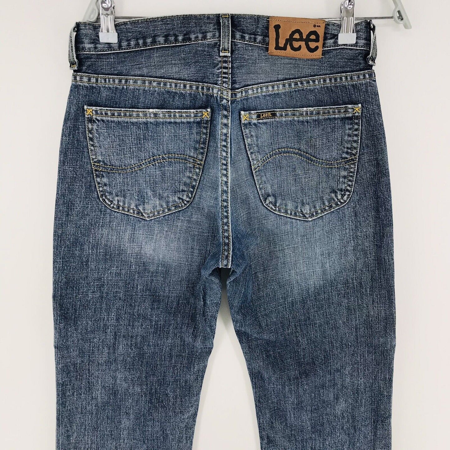 Lee SEATTLE Damen Jeans in Slim Straight Fit, Blau, Größe W30 L34