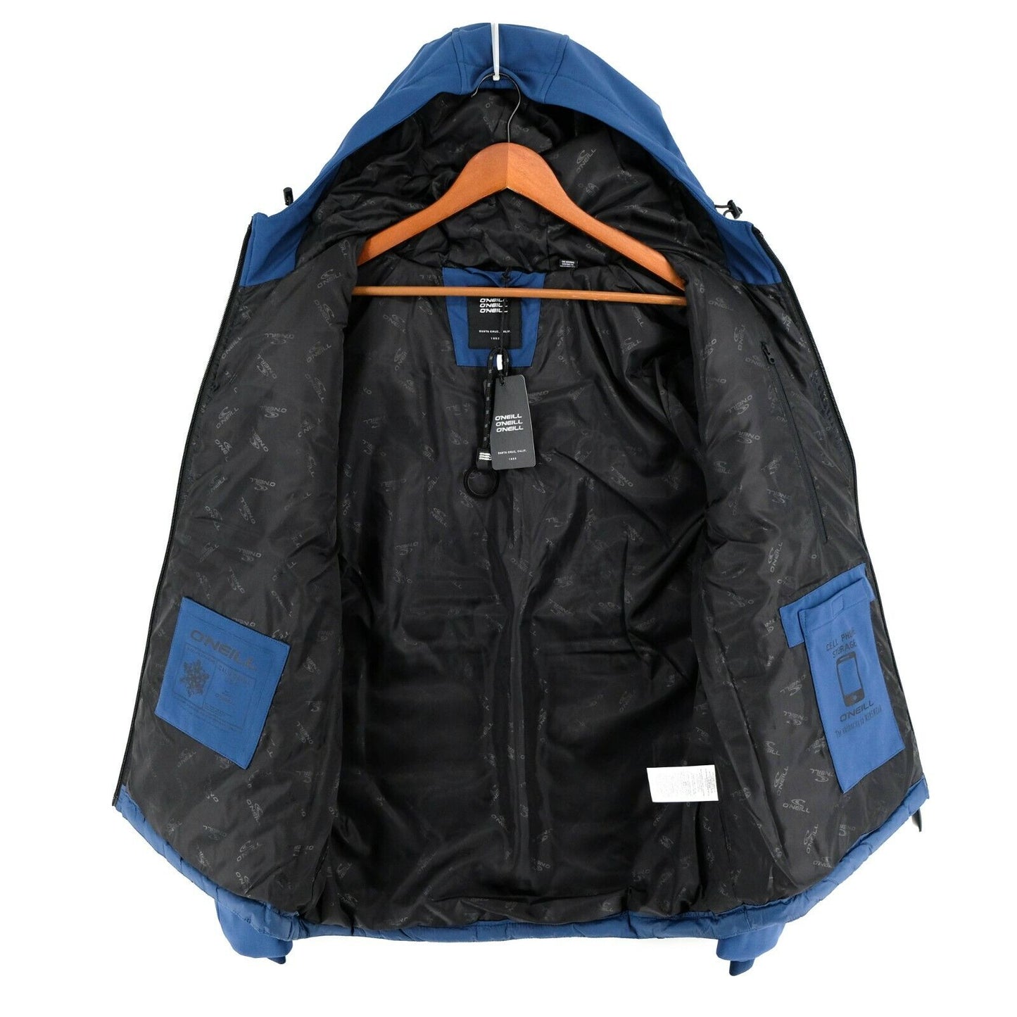 RRP €159 O'NEILL LM Softshell Blue Padded Jacket Size M