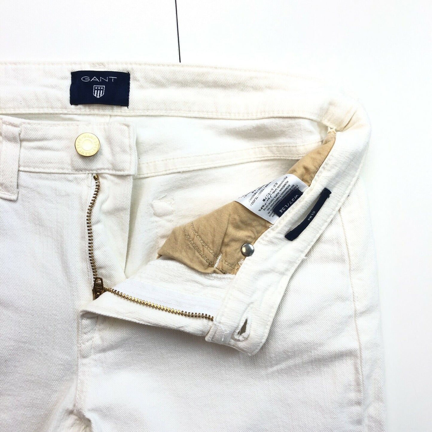 GANT White Slim Jeans Size W27 L34