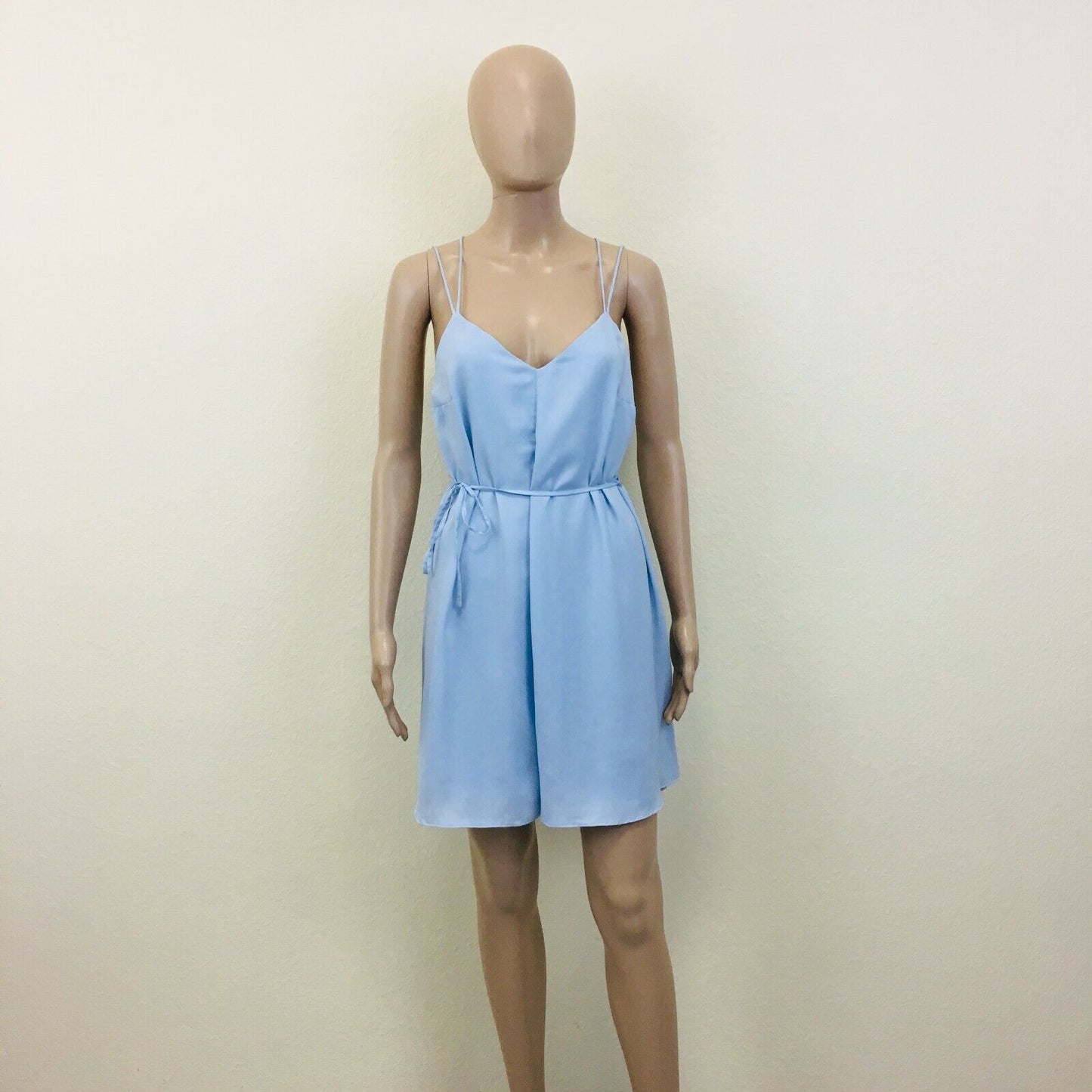 Bershka Blue Short Overalls Dress Size M