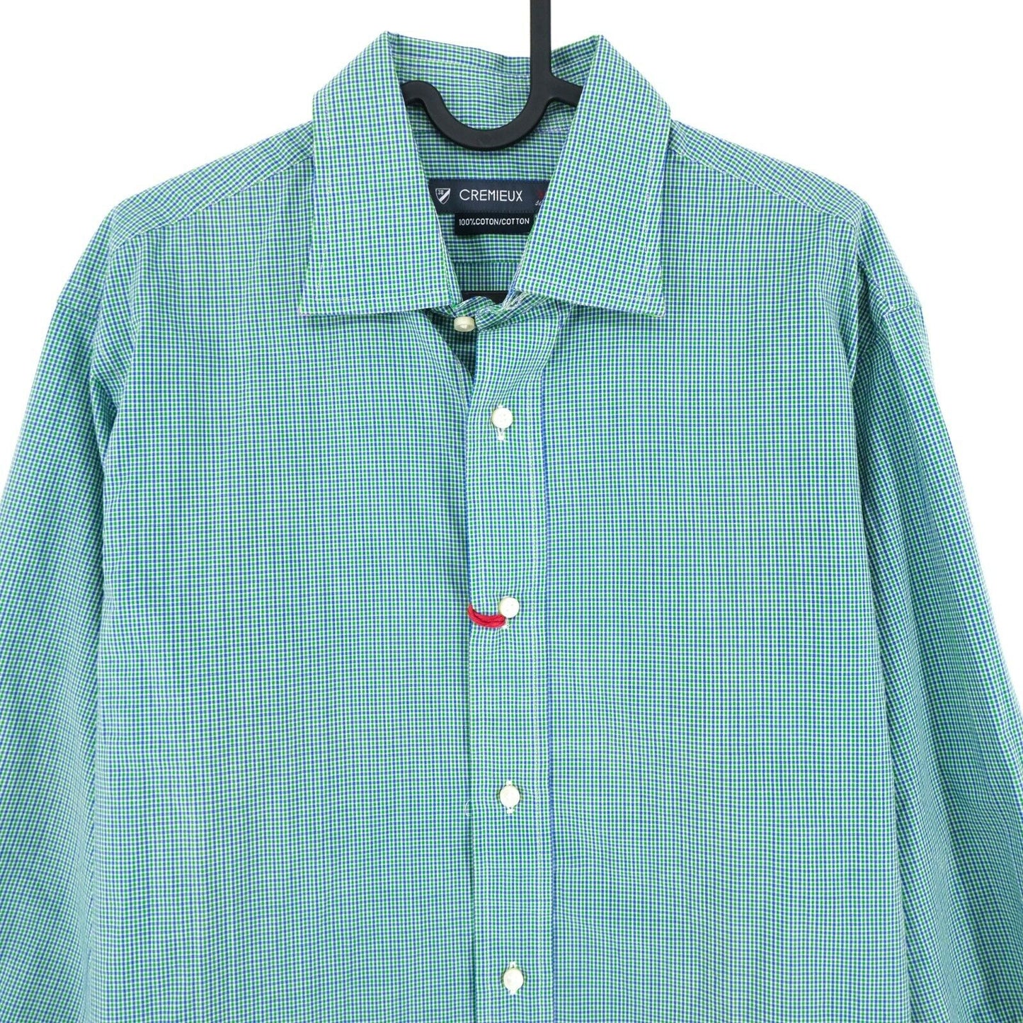 Daniel Cremieux Green Check Como Shirt Size M