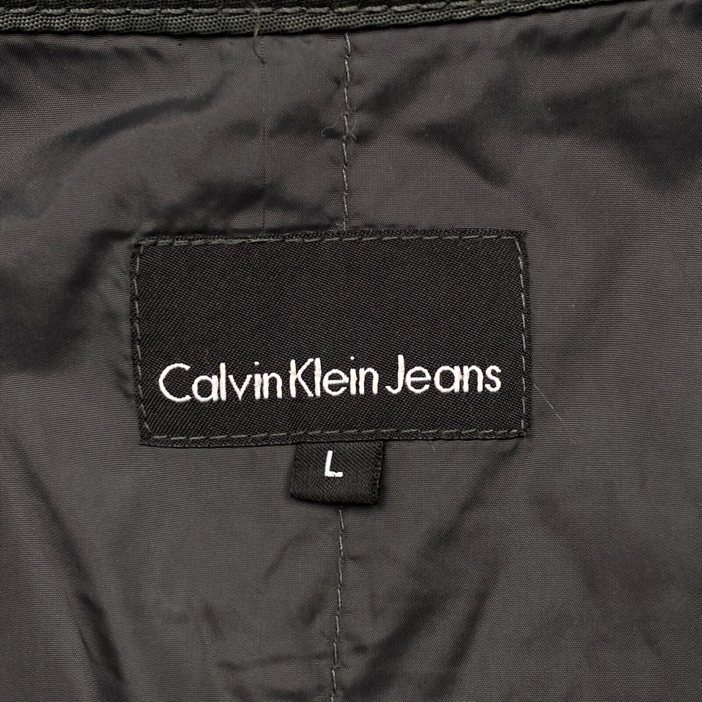 Calvin Klein Jeans Dark Grey Padded Jacket Size L