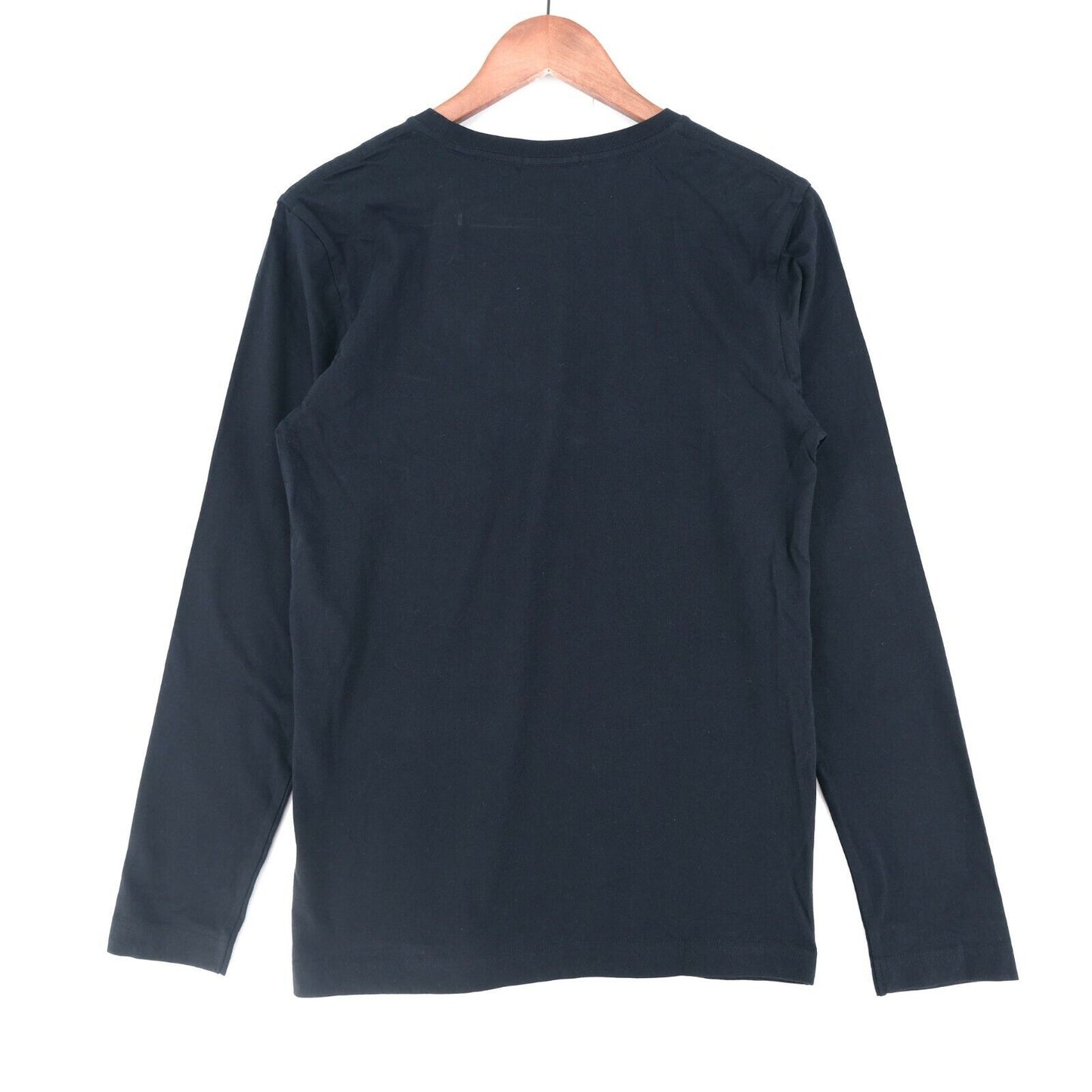 GANT Black Crew Neck Cotton Sweatshirt Jumper T-Shirt à manches longues Taille S