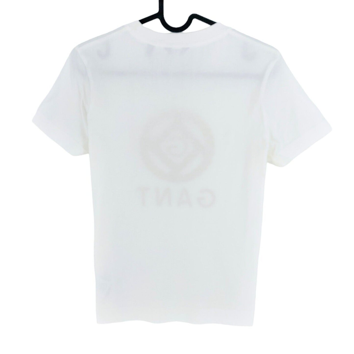 GANT White Rope Logo Crew Neck T Shirt Size XS