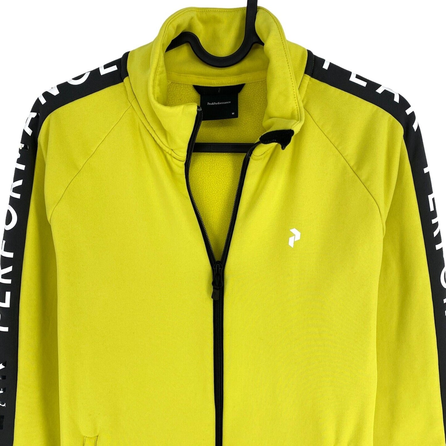 Peak Performance Yellow W Rider Zip Jacket Size M