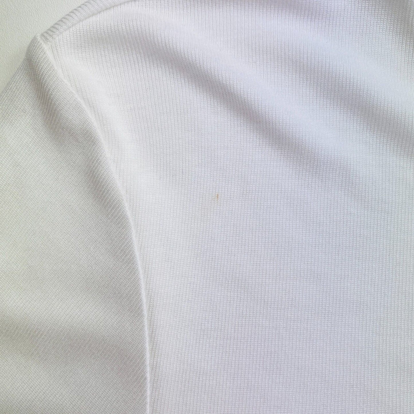 GANT Women White Slim Light Weight Crew Neck Short Sleeve T Shirt Size M