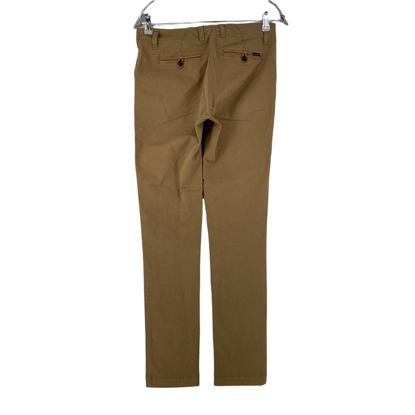 GANT Women Brown Slim Fit Chino Trousers Size EUR 34 UK 8 US 4 W28