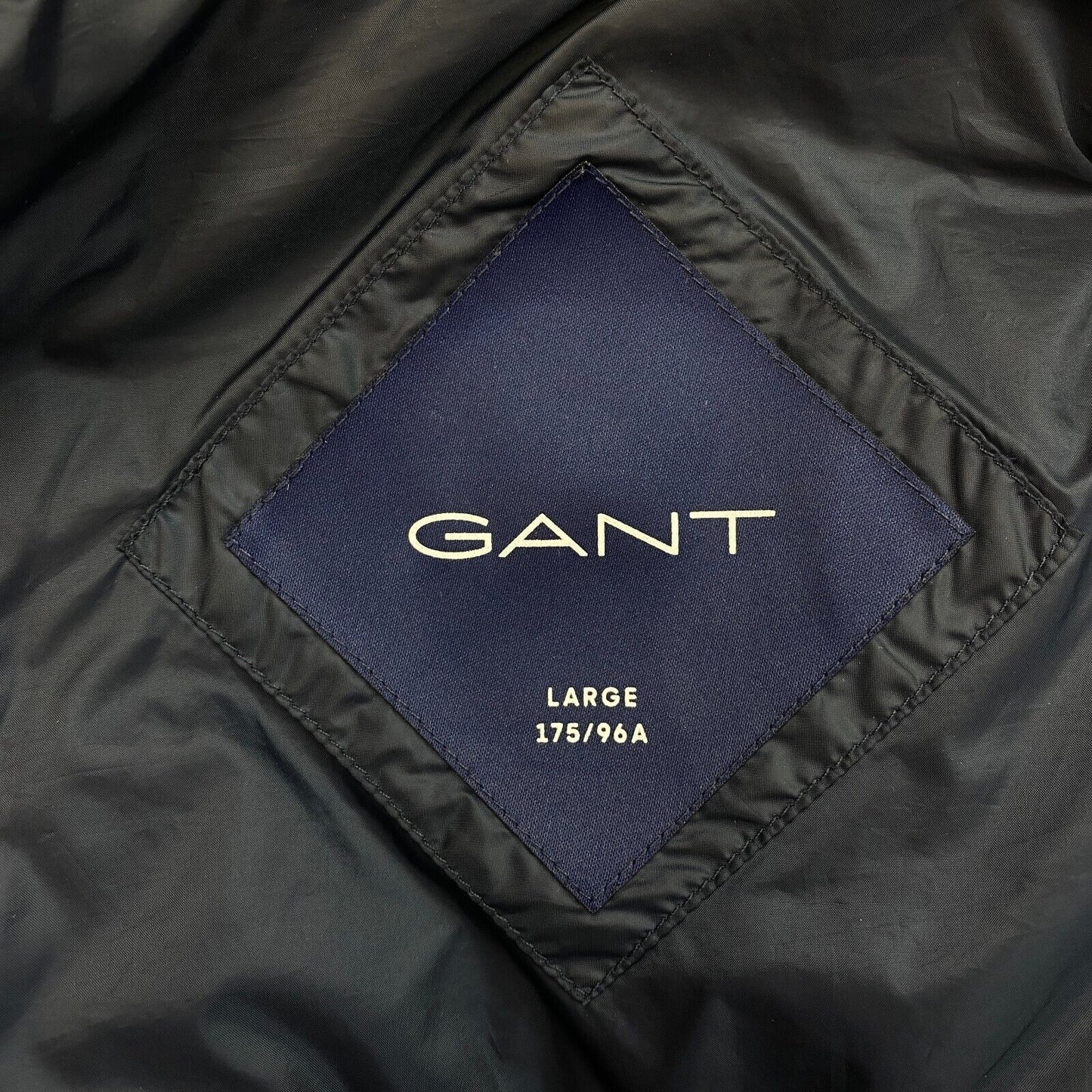 GANT Navy Blue Light Down Jacket Coat Size L