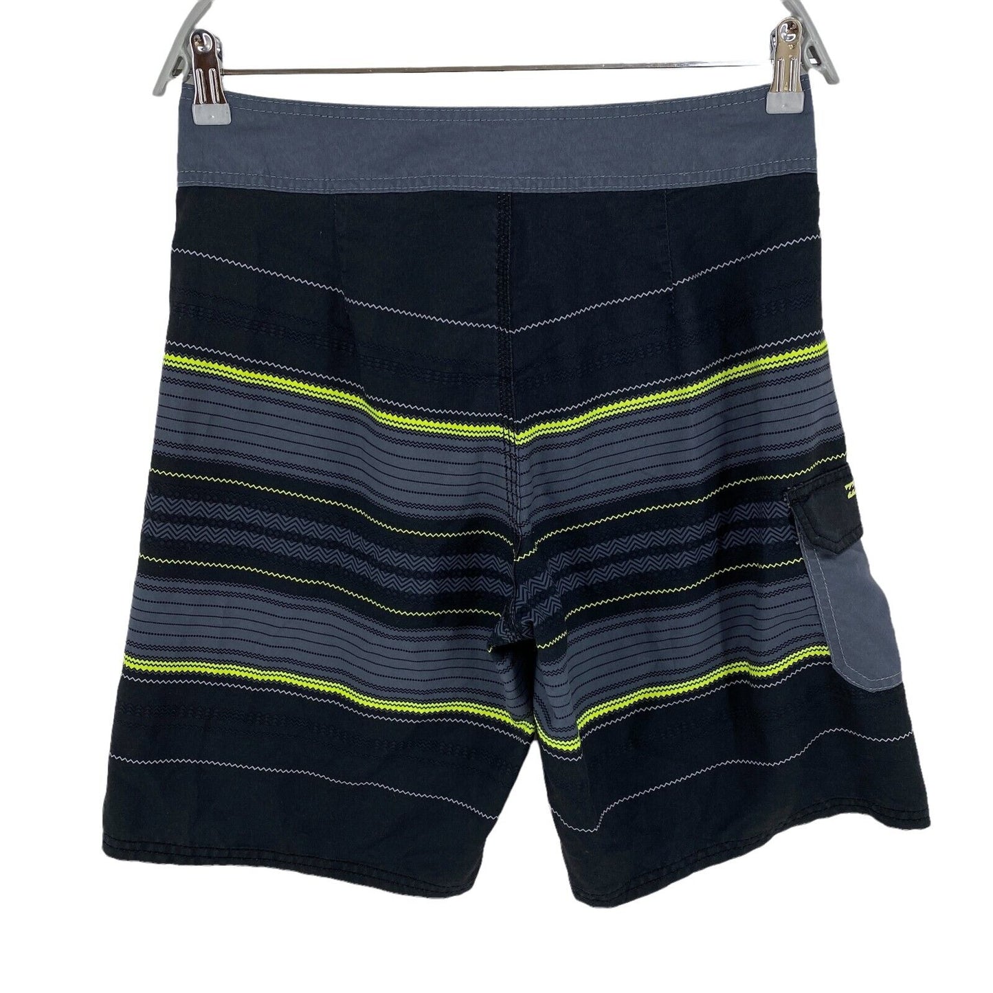 BILLABONG Pinstripe Grey Swimwear Swimming Trunks Shorts Size EU 30 UK/US 30 W30