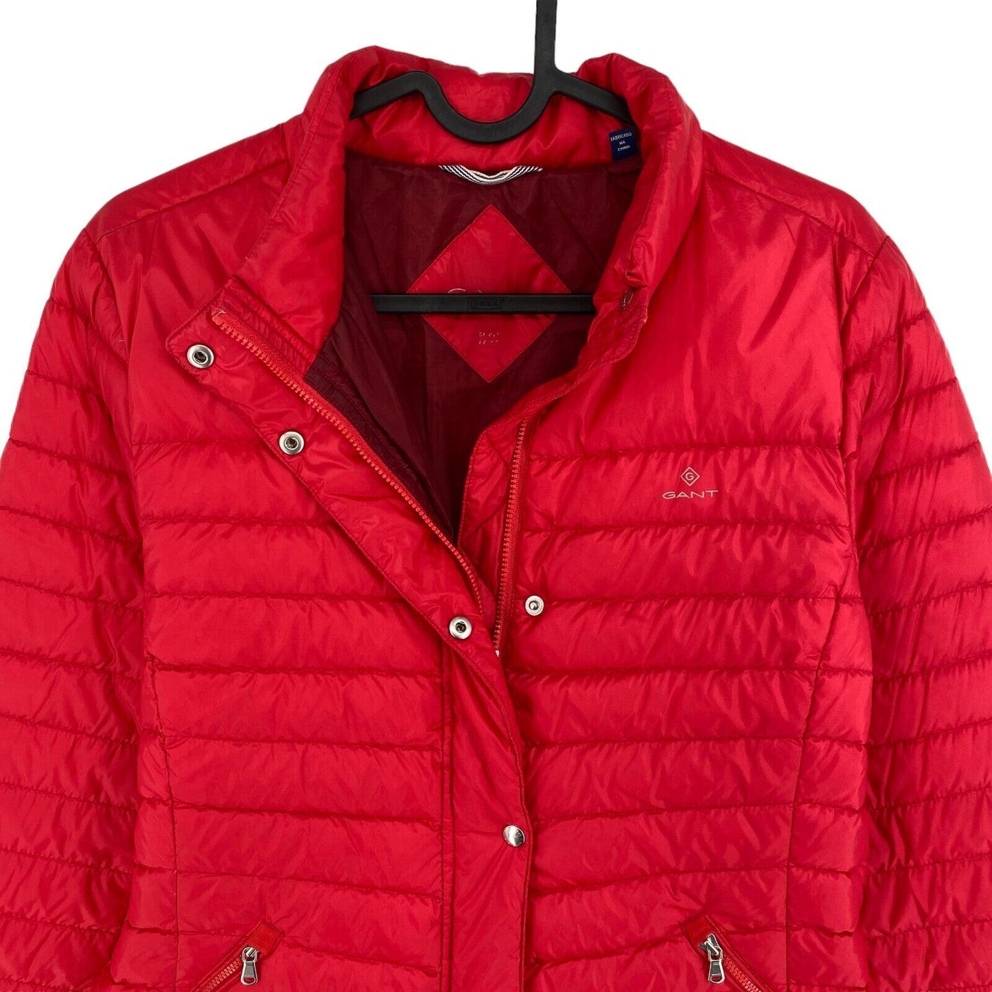 GANT Red Light Down Puffer Coat Jacket Size S