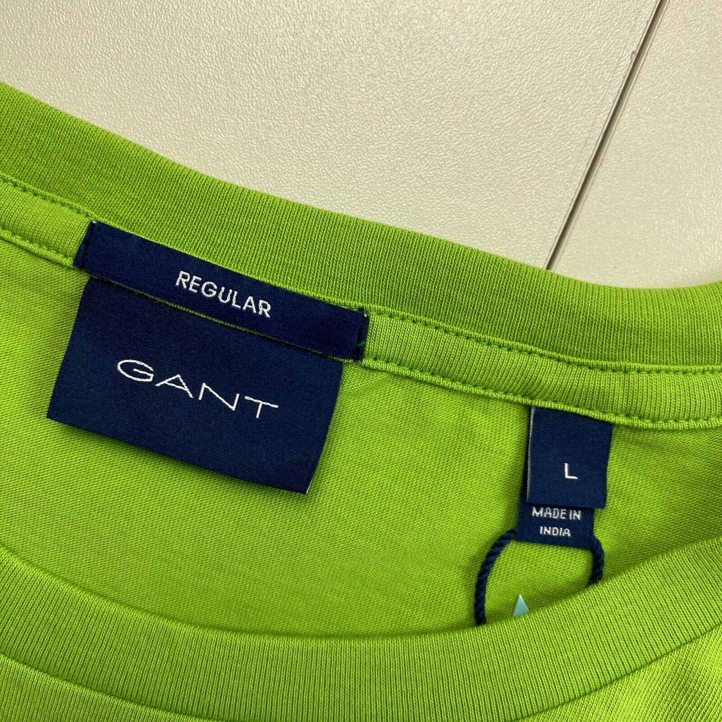 GANT Green Original Regular Fit Crew Neck T Shirt Size L