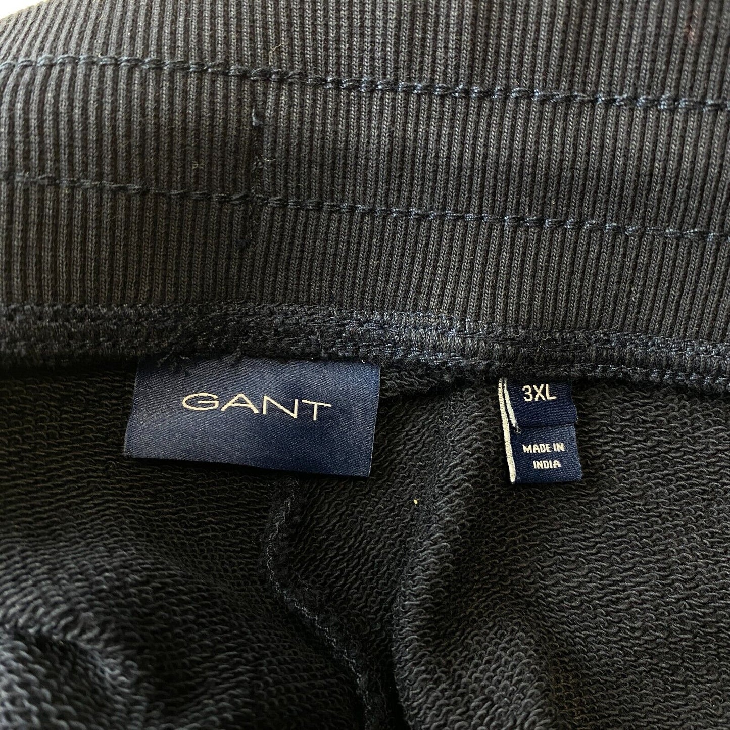 GANT Dark Blue Regular Fit Cuffed Sweat Trousers 3XL XXXL