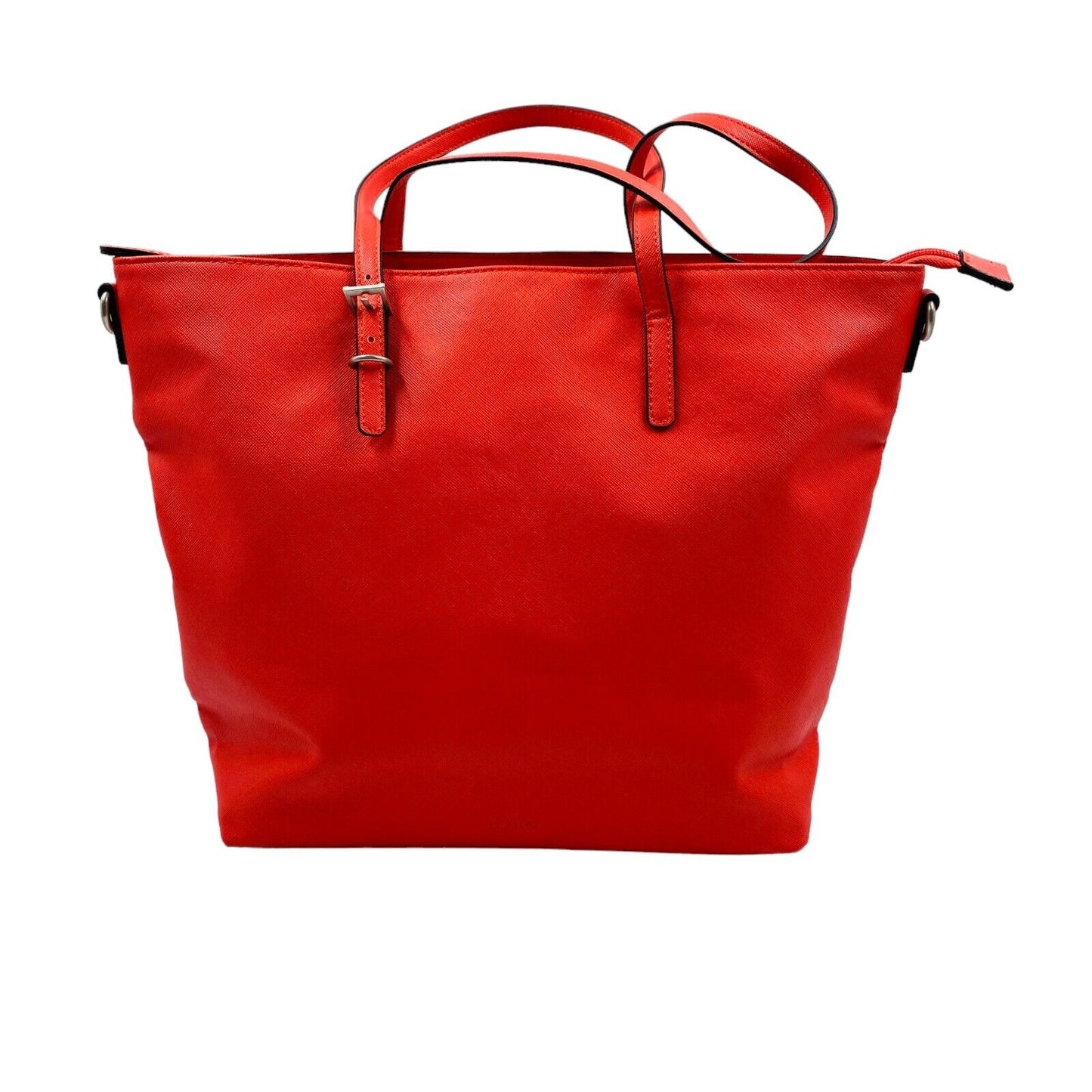 s.Oliver Red Eco Leather Bag Handbag Shoulder Bag