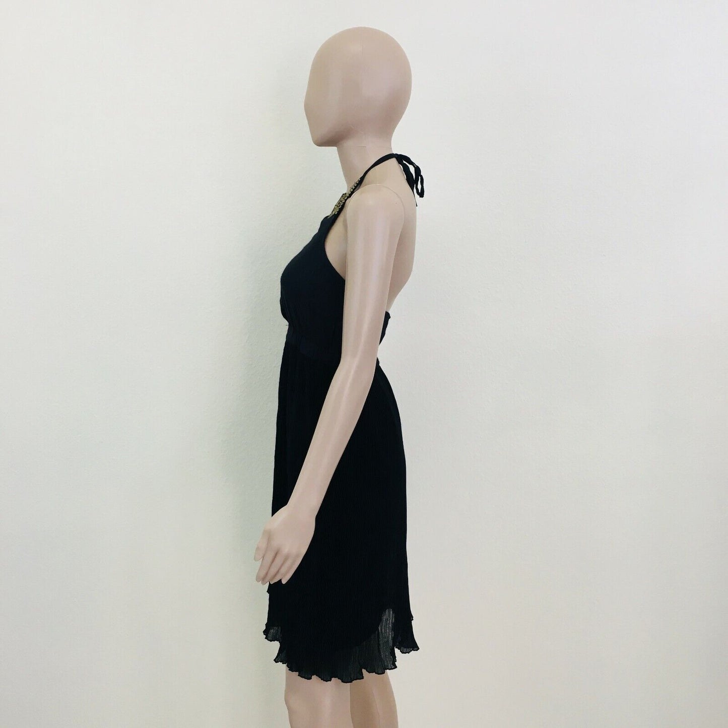 Stradivarius Short Sleeveless Black Dress Size S