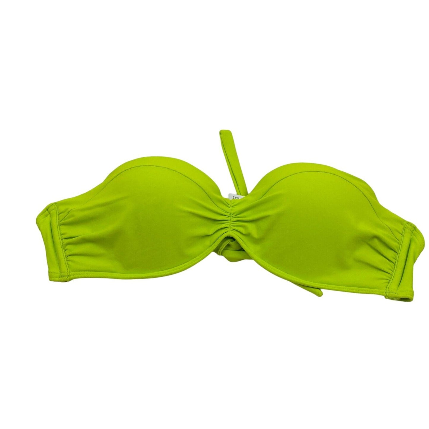 O`Neill Women Green Solid Padded Wire Bikini Top Swimwear Size EU 38B