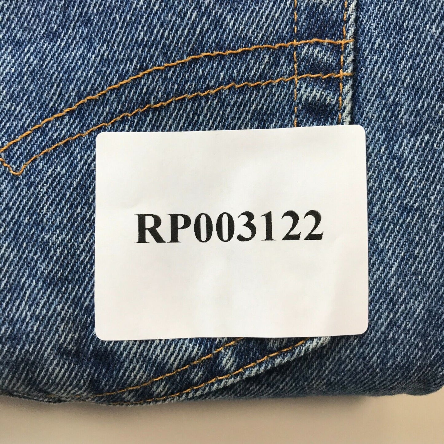 INVICTA Damen Jeans in Dunkelblau mit normaler, konischer Passform, Größe W28, hergestellt in Italien