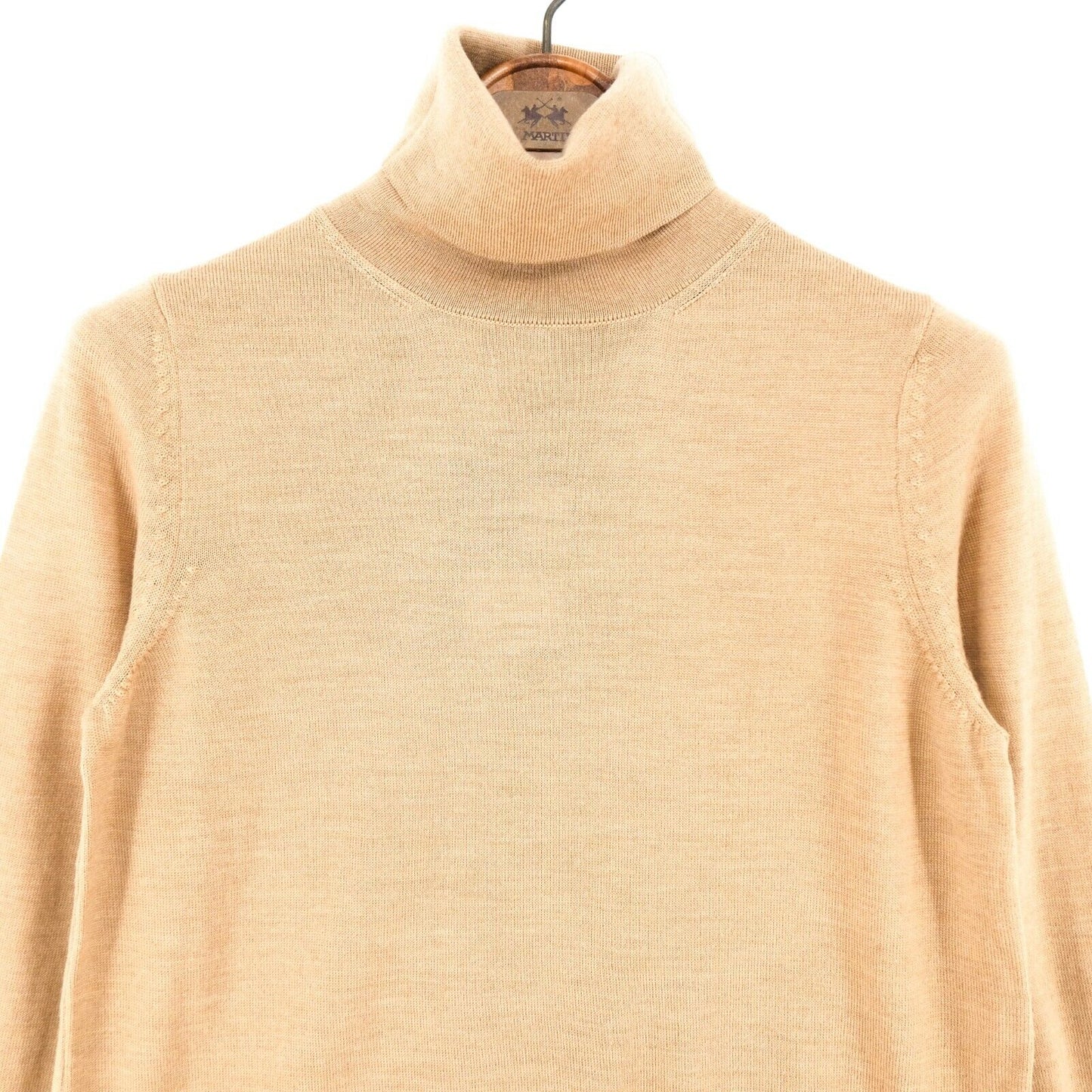 GANT Brown Turtle Neck 100% Wool  Sweater Jumper Size XS