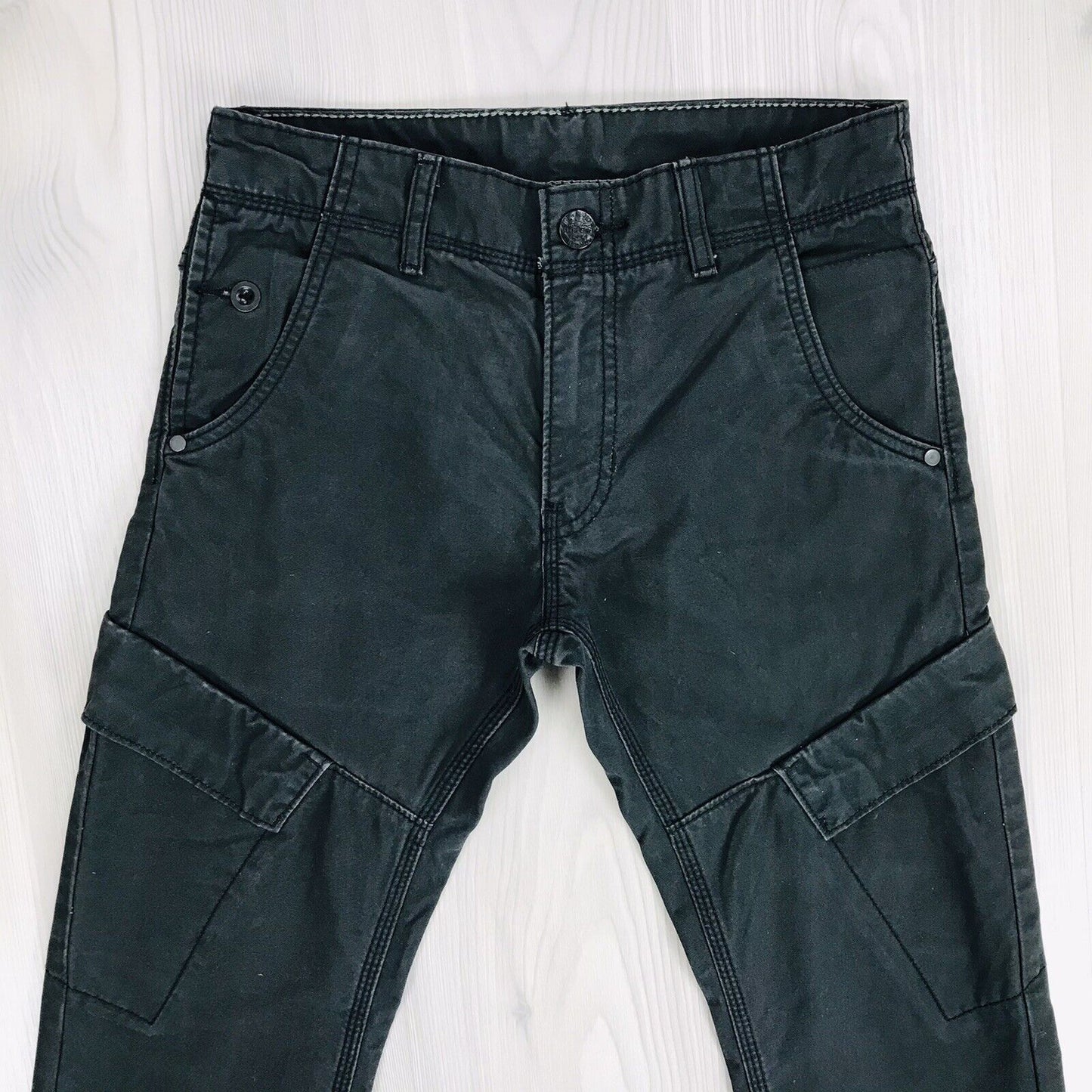 Vintage Levi's 511 Boys Dark Grey Skinny Fit Jeans 14 Reg / W27 L27