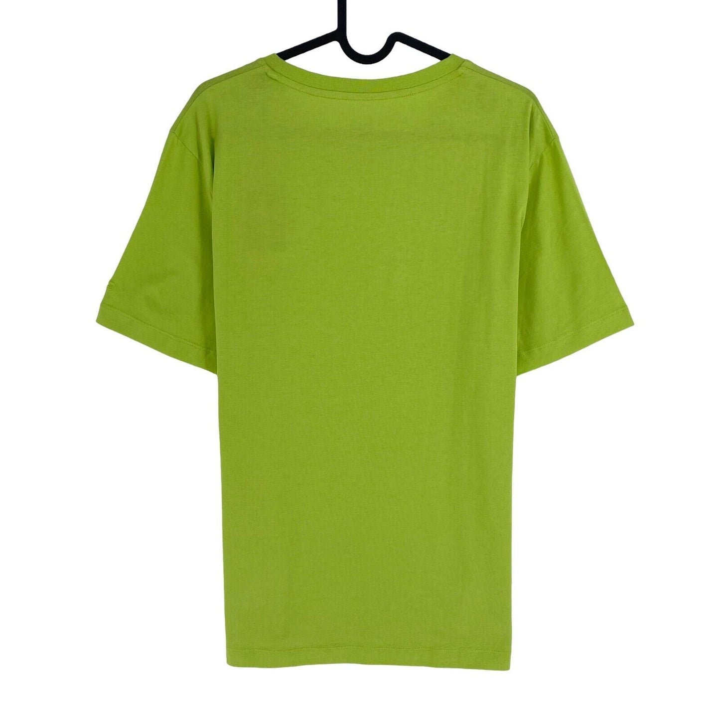 Camel Active Men Light Green Solid Short Sleeve Crew Neck T Shirt Size L