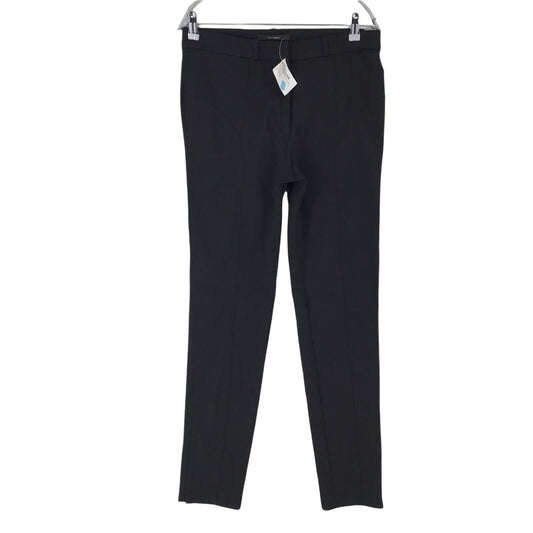 SITA MURT Women Black Regular Tapered Fit Trousers Size 44 W31