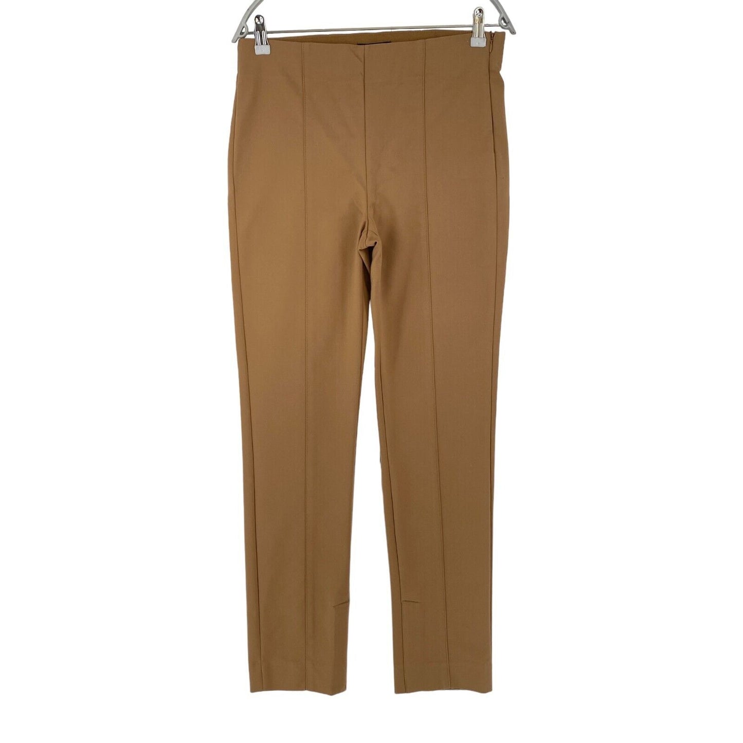 GANT Women Brown Slim Fit Trousers Size EUR 38 UK 10 US 8 W28