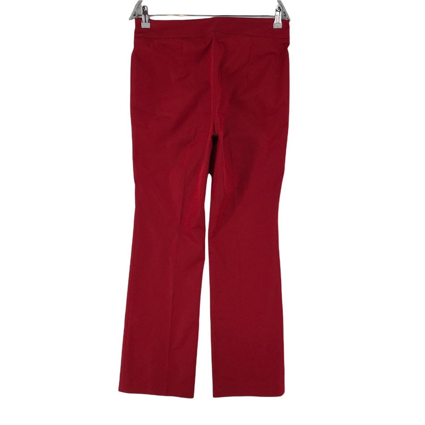 Vera Mont Femme Rouge Regular Bootcut Fit Pantalon Taille EU 38 UK 10 US 8 W32