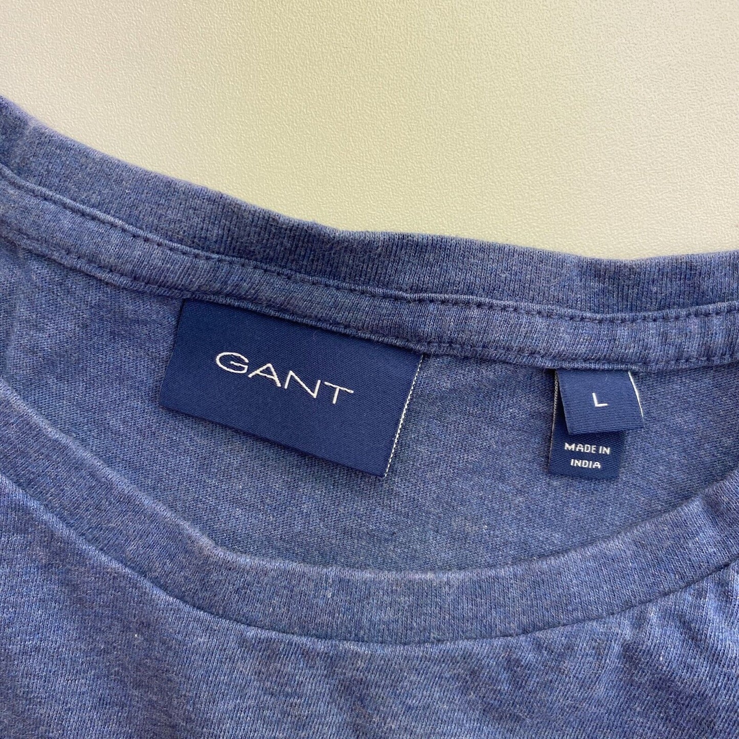 GANT Blue Original Crew Neck T-Shirt Size L