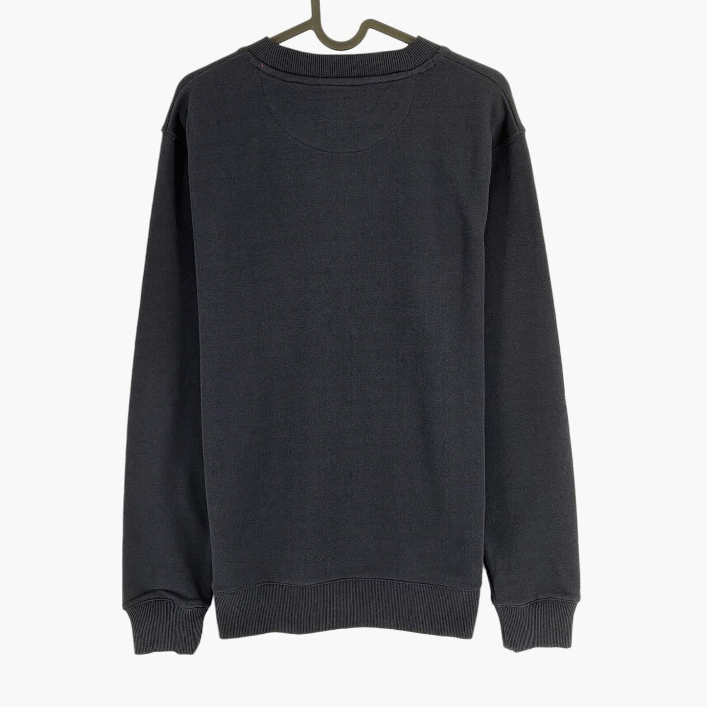 GANT Bleu Marine Banner Shield Crew Neck Jumper Pull Taille L