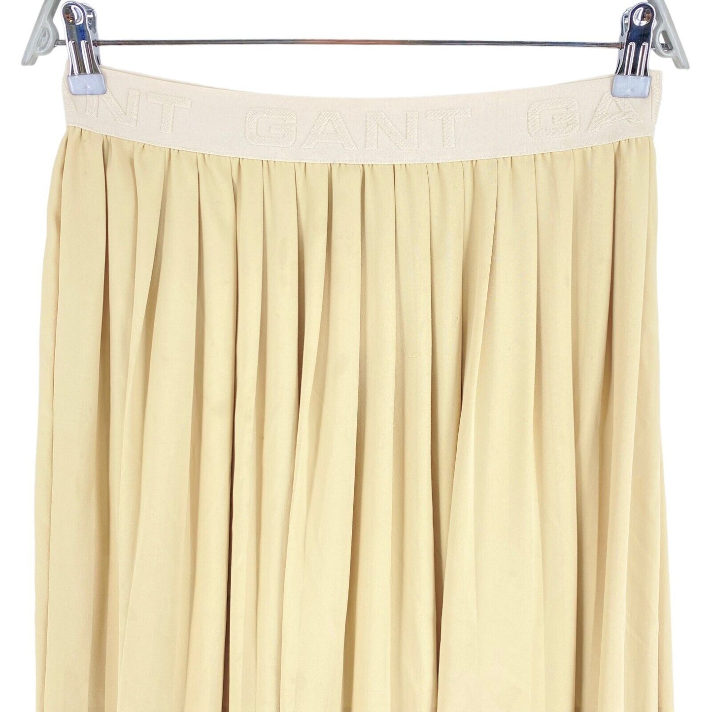 GANT Beige Pleated Skirt Size EU 40 UK 12 US 10