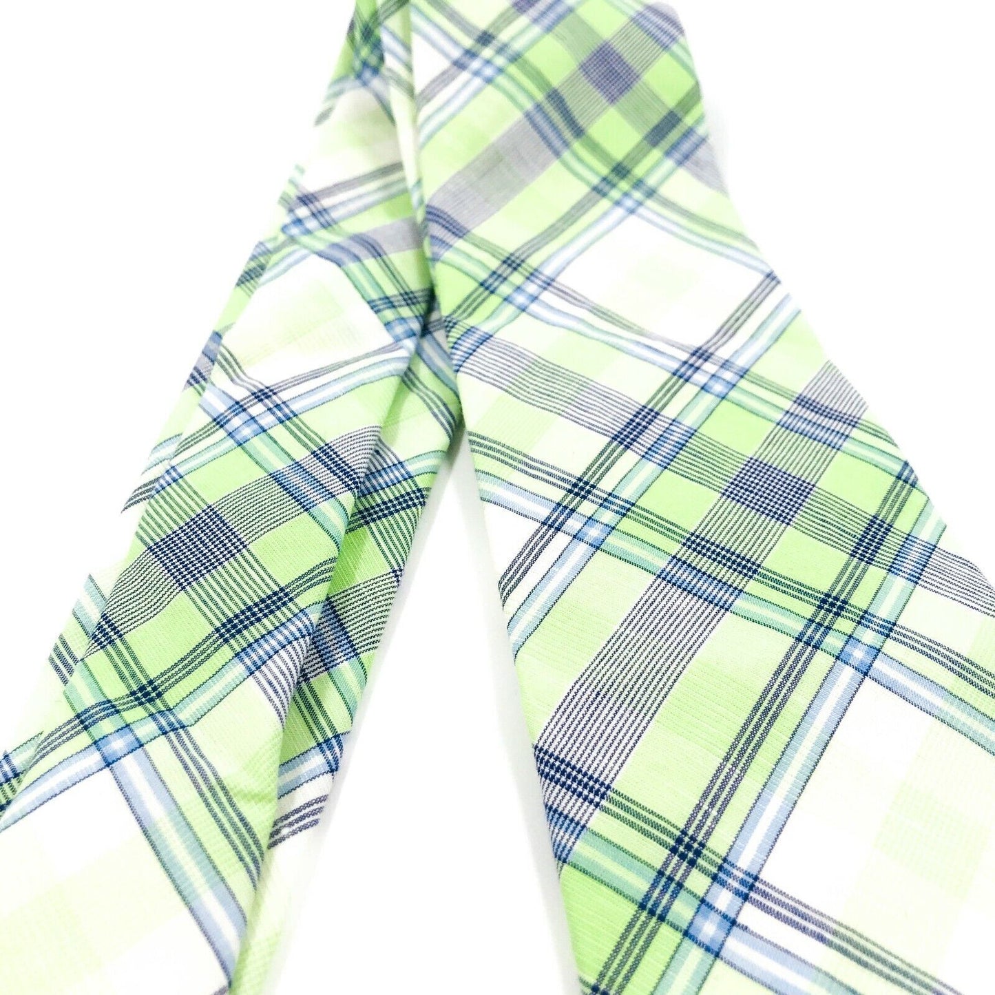 GANT Green Colourful 100% Cotton Tie Made In Italy