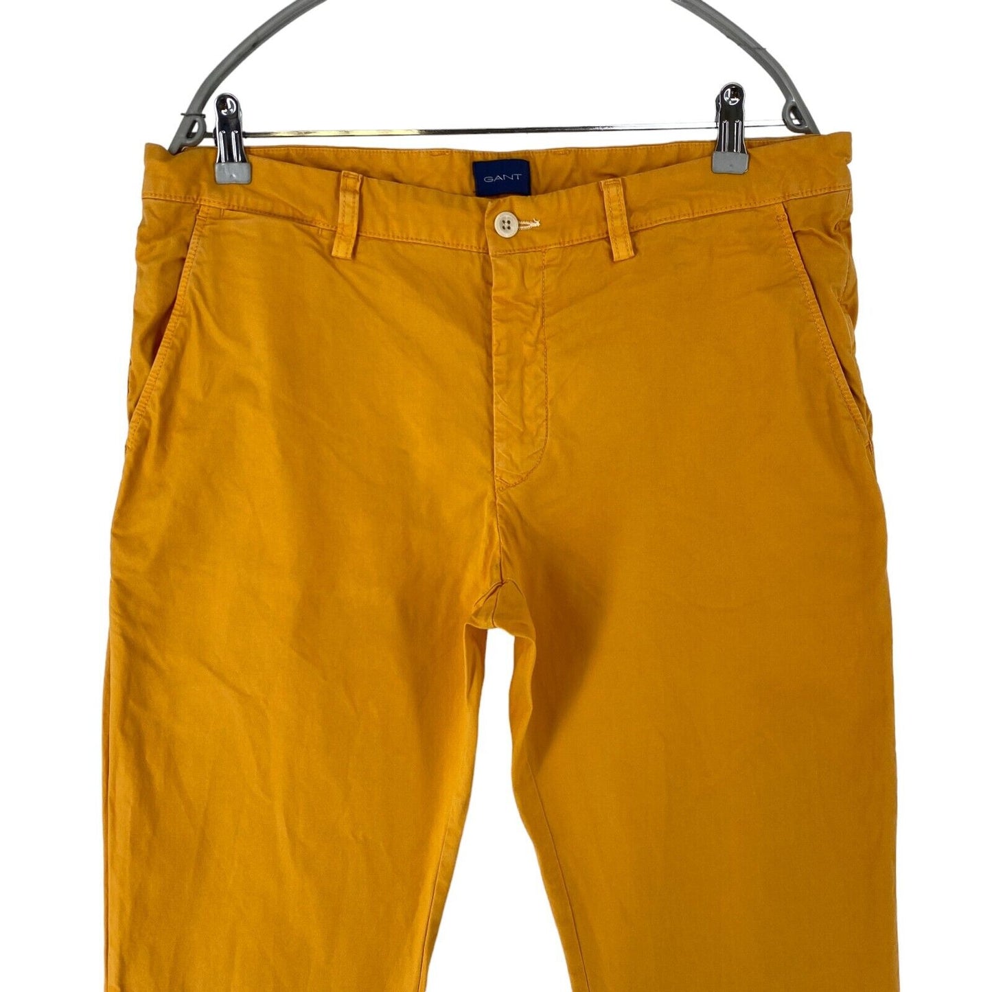 GANT HALLDEN Orange Slim Fit Chino Trousers W35 L34