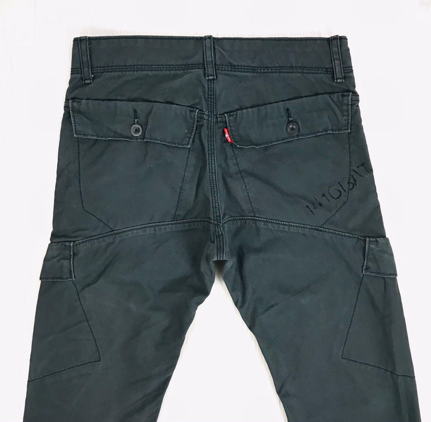 Vintage Levi's 511 Boys Dark Grey Skinny Fit Jeans 14 Reg / W27 L27