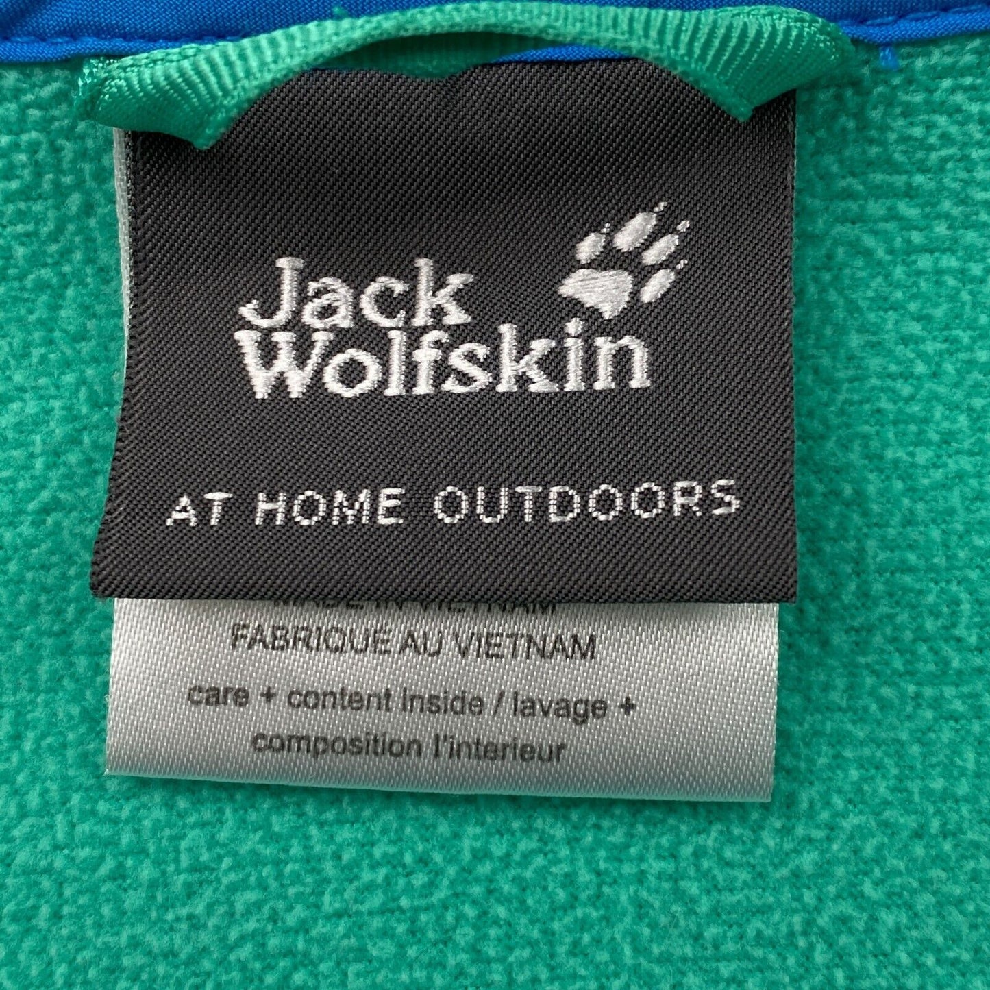 Jack Wolfskin Flexshield Softshell Blue Hooded Jacket Coat Size XS