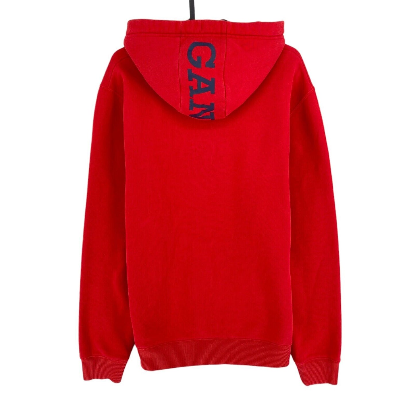 GANT Red Logo Hoodie Sweater Pullover Size M