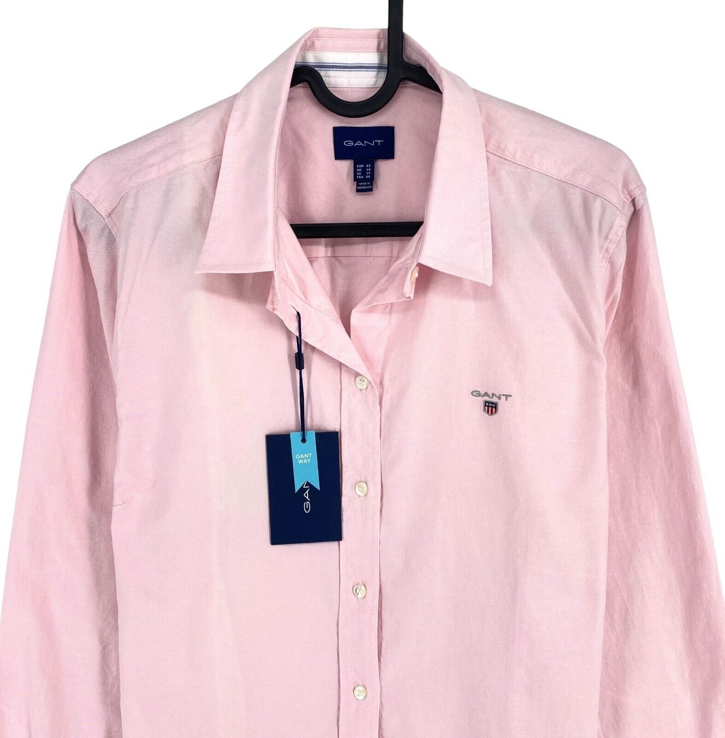 GANT Chemise Oxford Stretch Rose Taille EU 42 UK 14 US 12