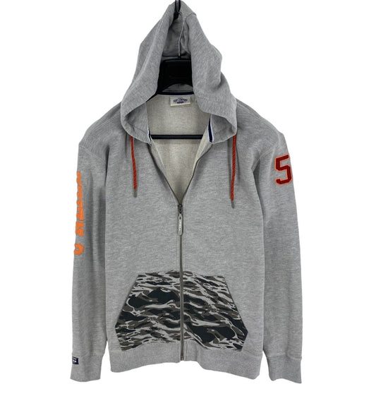 O'Neill Grey Full Zip Hoodie Sweater Pullover Size M