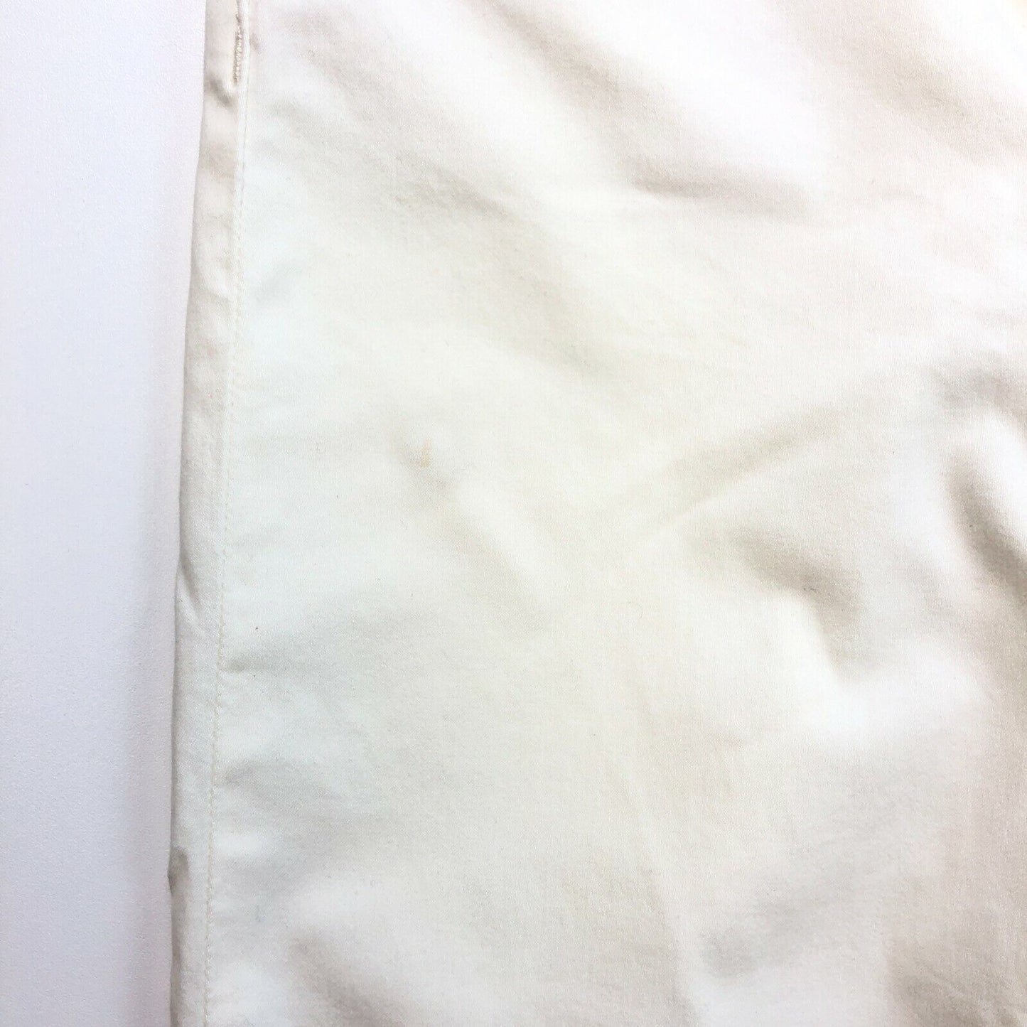 GANT White Satin Skinny Jeans Size W25 L32