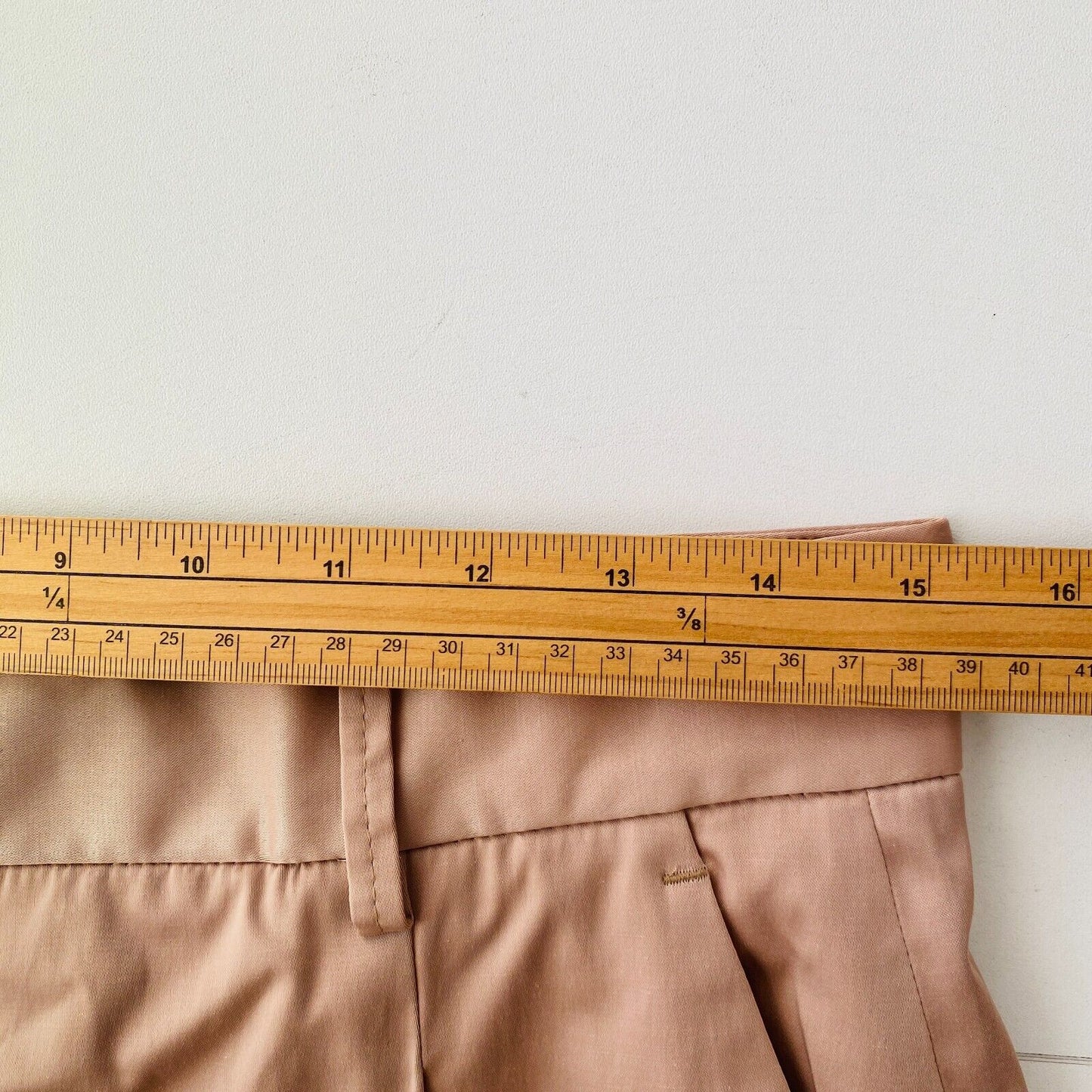 Manuel Ritz Women Brown Regular Straight Fit Dress Trousers IT 44 W29